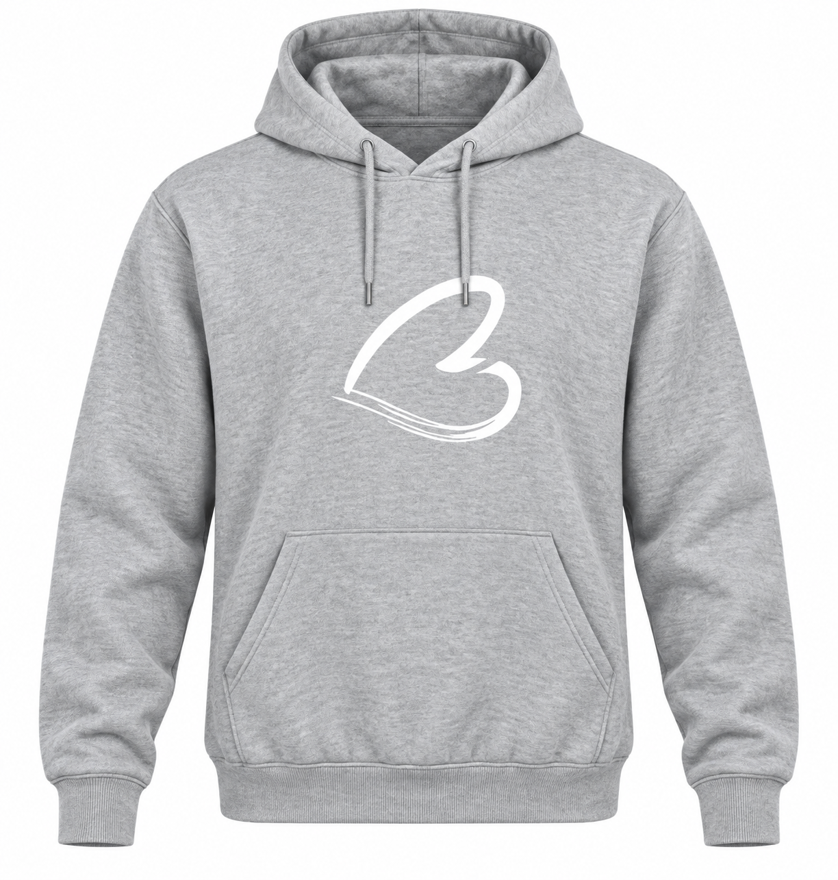  this SHEIN women’s grey graphic hoodie in UK size XL. Soft casual pullover with drawstring hood, kangaroo pocket and stylish white front detail.