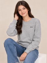 Slazenger Girl Grey Long Sleeve Sweatshirt