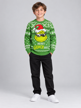 The Grinch Boy  Green Christmas Jumper