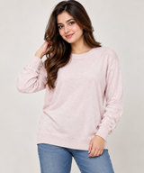 TU WOMAN Ladies Pale Pink Shimmer Knit Jumper