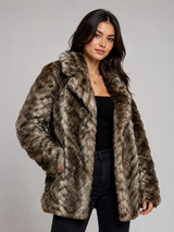 Tyber Women’s Faux Fur Coat