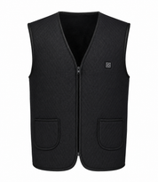  UK Hand Pick Active Wear Men’s Black Quilted Gilet in UK Size XXL. Stylish diamond-quilted design, zip fastening and practical pockets, perfect for outdoor and casual wear.