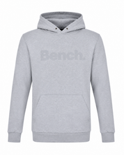 UK HandPicked Bench Grey Pullover Hoodie for men. Premium soft fleece, regular fit, kangaroo pocket, and stylish casual design perfect for everyday wear, travel, and winter layering.