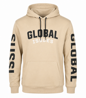  UK HandPicked Global Issues Beige Pullover Hoodie featuring premium comfort, bold graphic print, adjustable hood, and kangaroo pocket. Perfect for casual wear, streetwear, and everyday fashion.