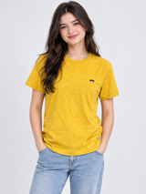 Vans Mustard Yellow Crew Neck T-Shirt