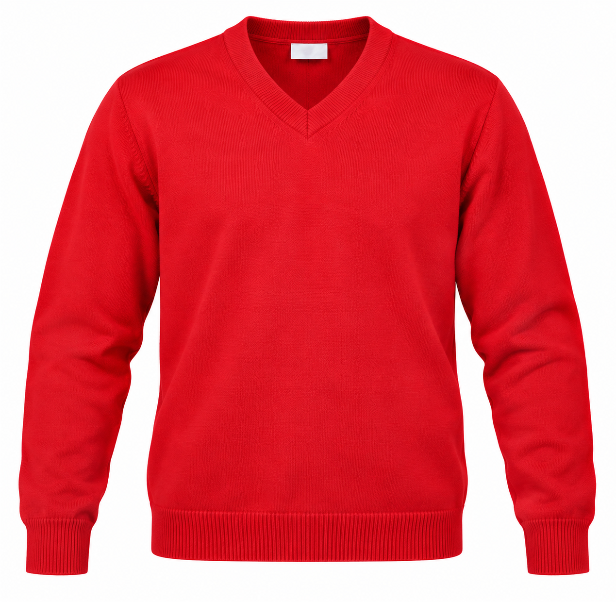  this Very Boys Red V-Neck Jumper in UK Size 9-10 Years. A classic red long-sleeve sweater ideal for school, casual and everyday wear.