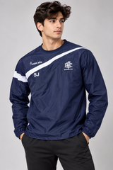 Webb Ellis Men Navy Rugby Training Pullover