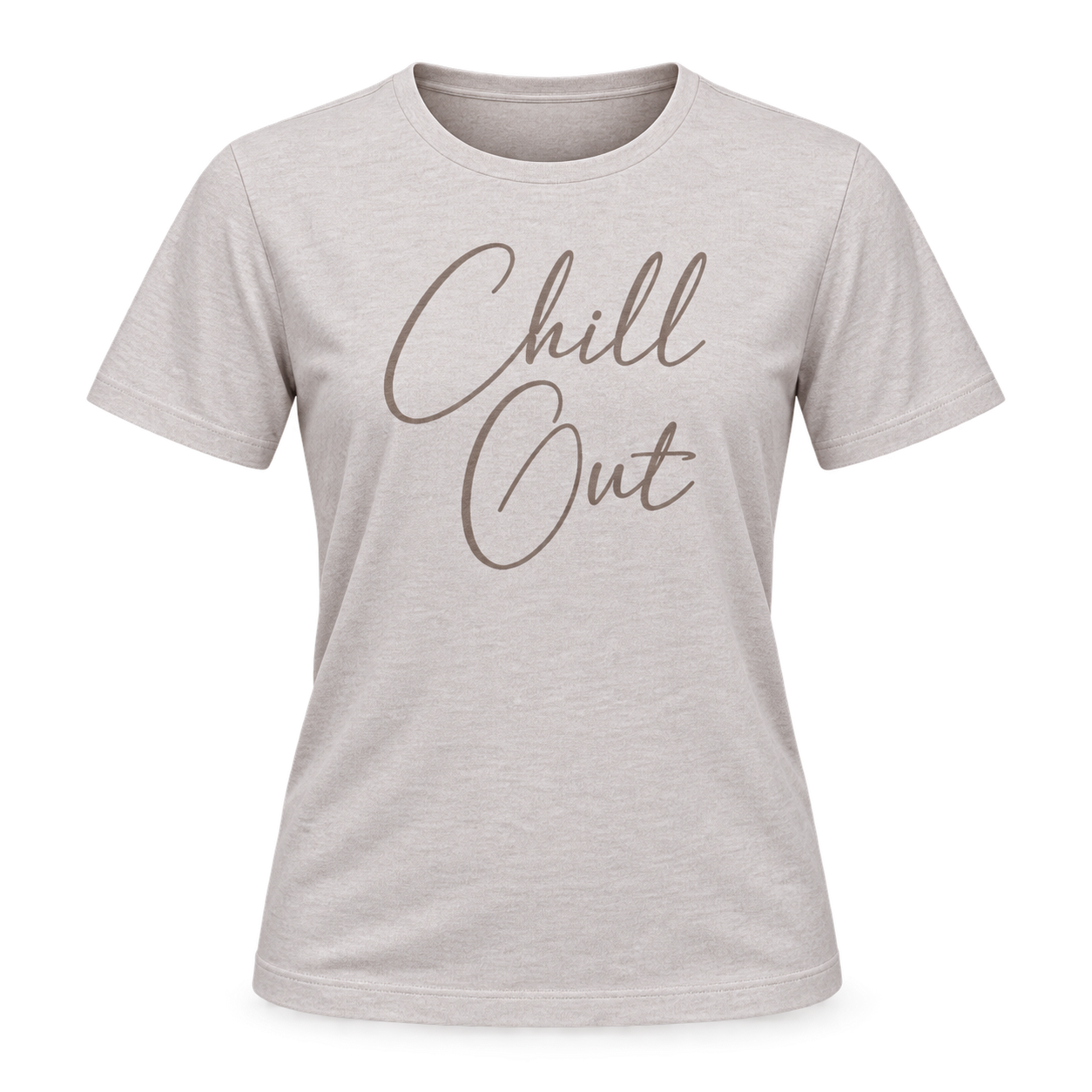   Yours Chill Out slogan T-shirt in UK size 18–20. Soft, relaxed-fit women’s casual top with short sleeves, perfect for everyday styling.