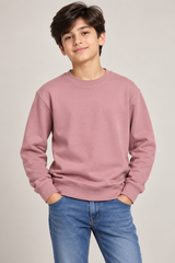 ZARA Kids Dusty Pink Crew Neck Sweatshirt
